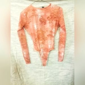 Bodysuit NWT Asian theme
